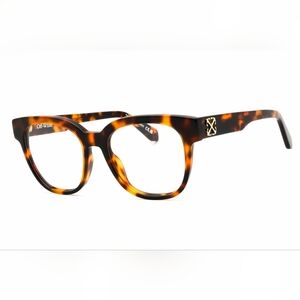 NWT, Off White STYLE 7O, Woman's Tortoiseshell Eyewear Frame, Size51X18X145.